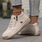 Milagros | Zapatillas Deportivas Cómodas con Cremallera Lateral