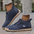 Milagros | Zapatillas Deportivas Cómodas con Cremallera Lateral