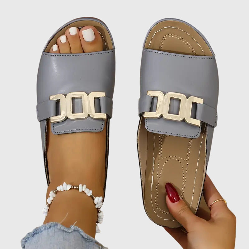 Carolina | Sandalias Cómodas con Hebilla