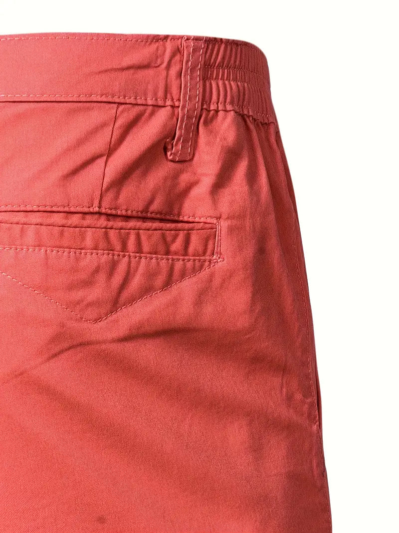 Cosme | Pantalón Corto de Algodón con Bolsillos