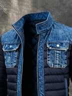 Fernando | Chaqueta Vaquera Forrada Clásica de Hombre