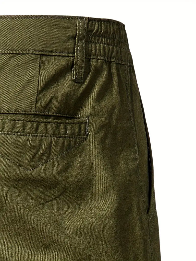 Cosme | Pantalón Corto de Algodón con Bolsillos