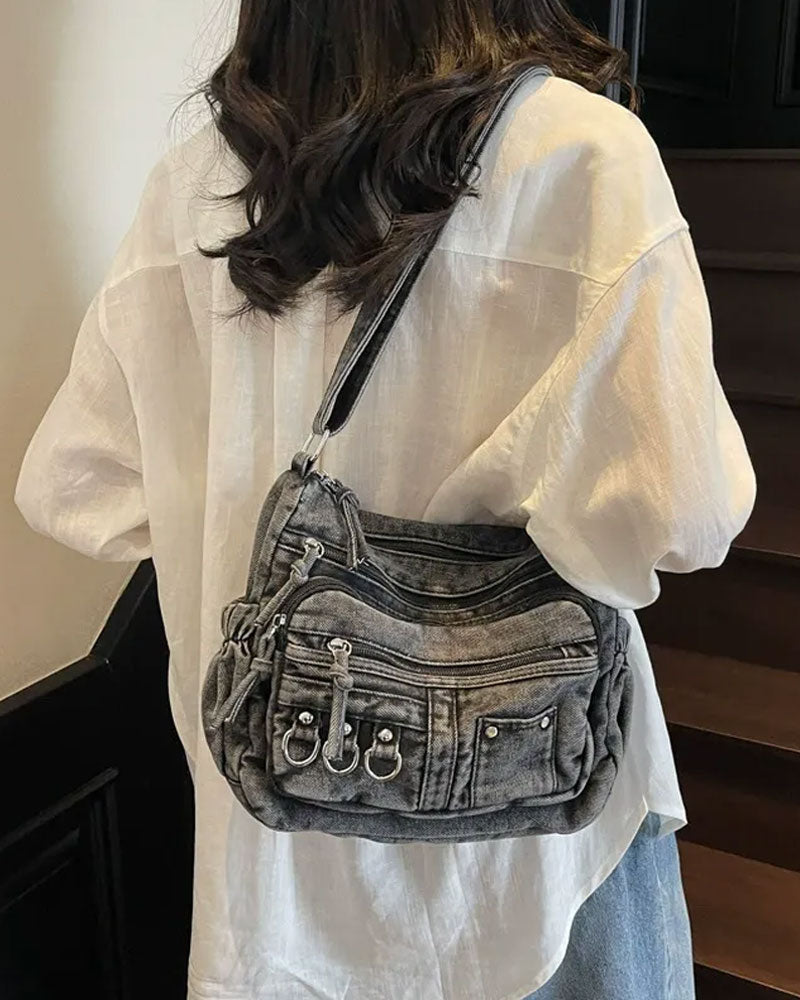 Bolso bandolera retro de moda
