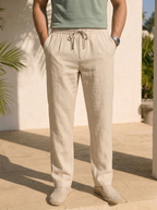 Ezequiel | Pantalón de Lino con Cordón