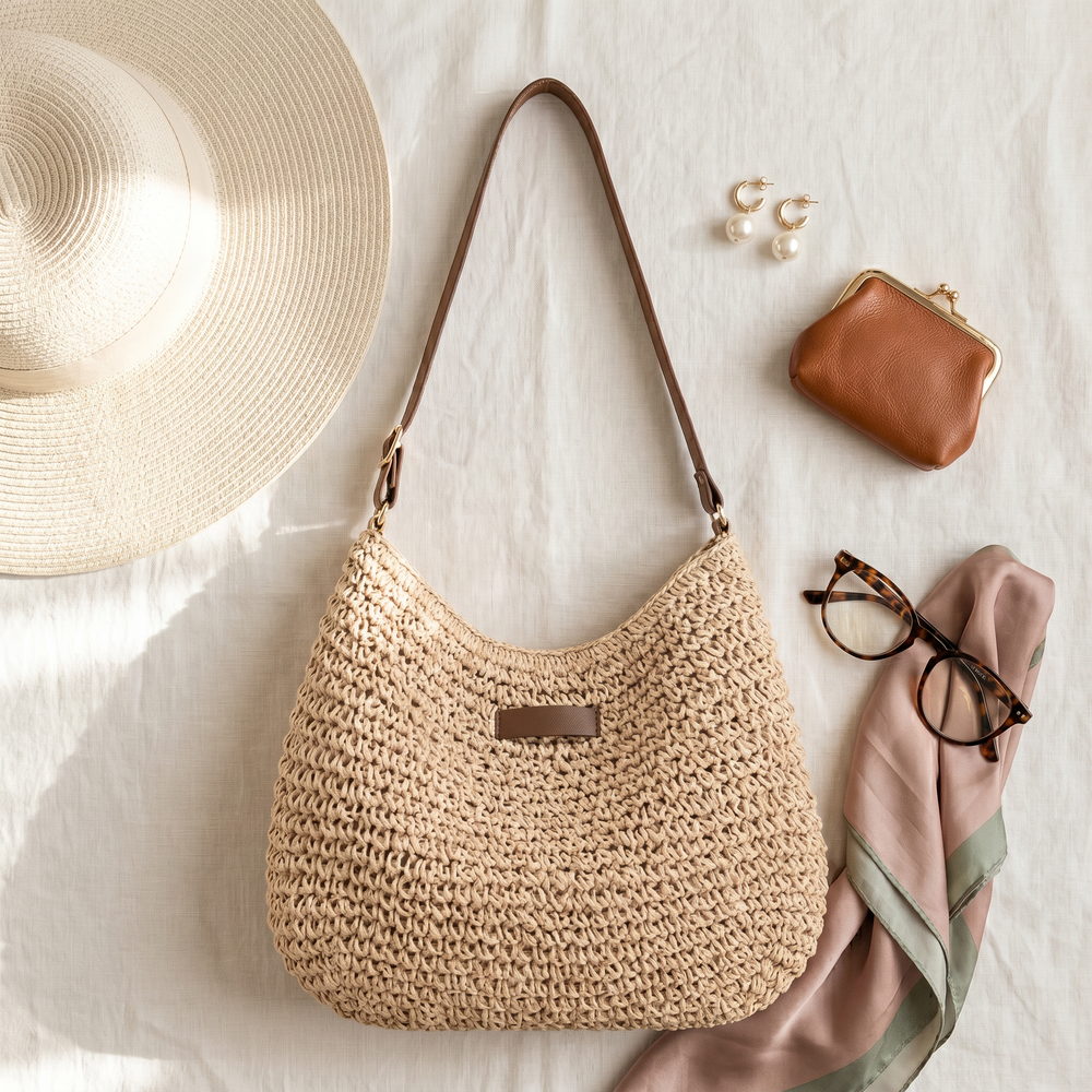 Andrea | Elegant braided handbag