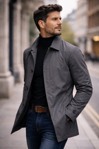 Adrián | Abrigo Elegante de Hombre