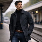 Adrián | Abrigo Elegante de Hombre