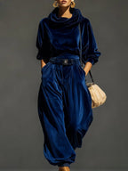 Ivonne | Conjunto Boho de Top Amplio y Pantalón Fluido