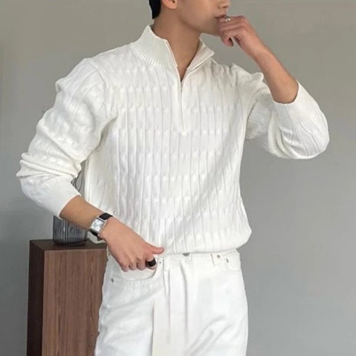 Guillermo | Jersey con Media Cremallera