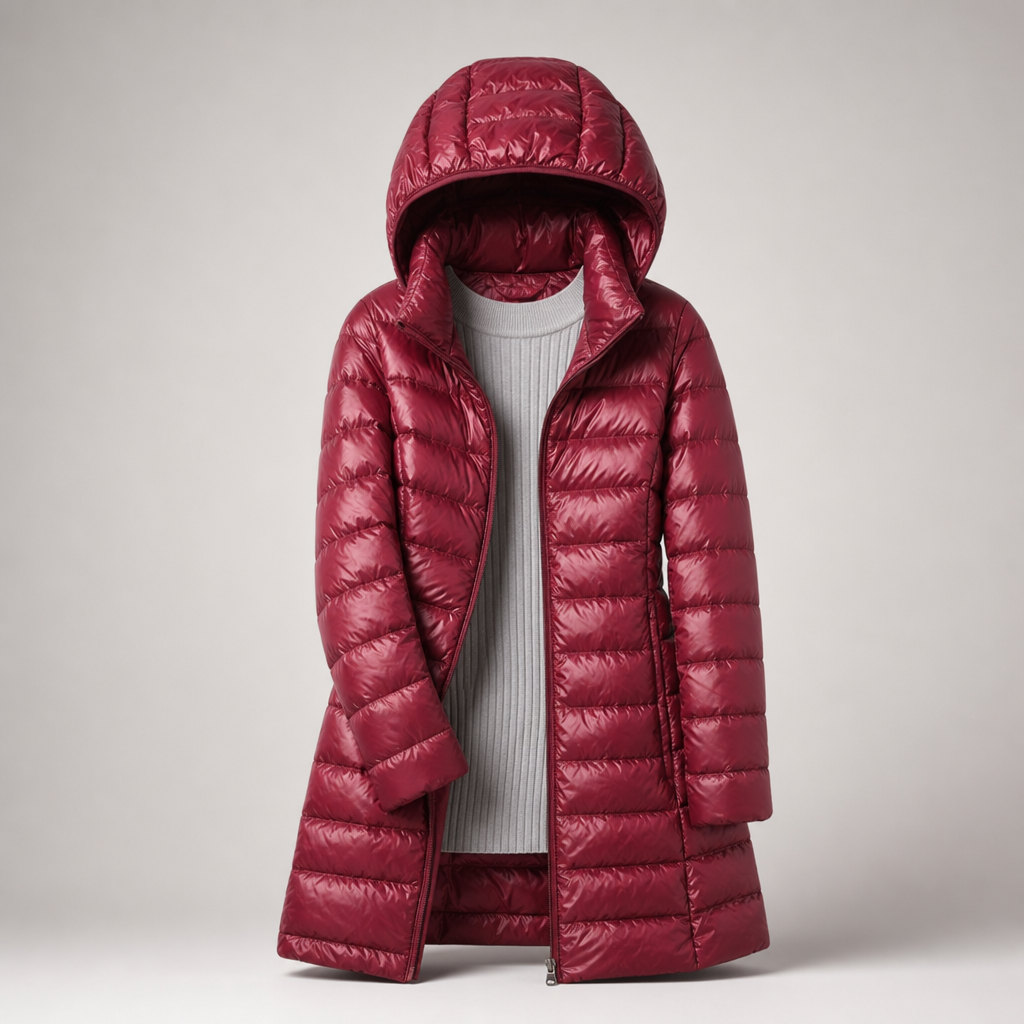 Clotilde | Plumífero Ultraligero con Capucha